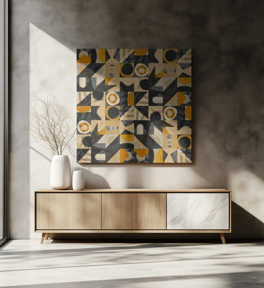Warm Geometric Shapes