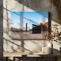 Mirrored Desert Architecture, arte de Hazim Alhazmi