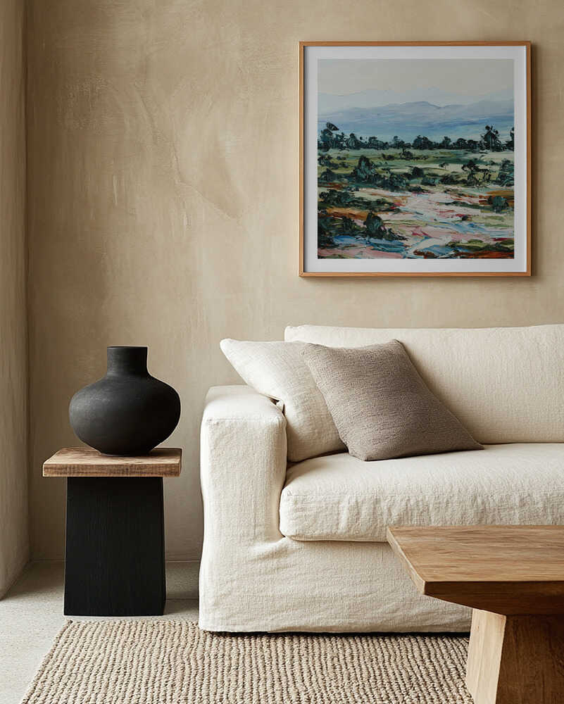 Vibrant Textured Landscape