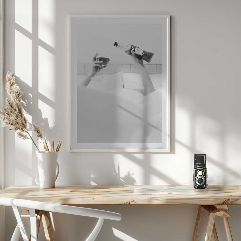 Cozy Bed Drinks, arte de Pictufy Studio III