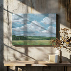 Summer Sky Over Fields