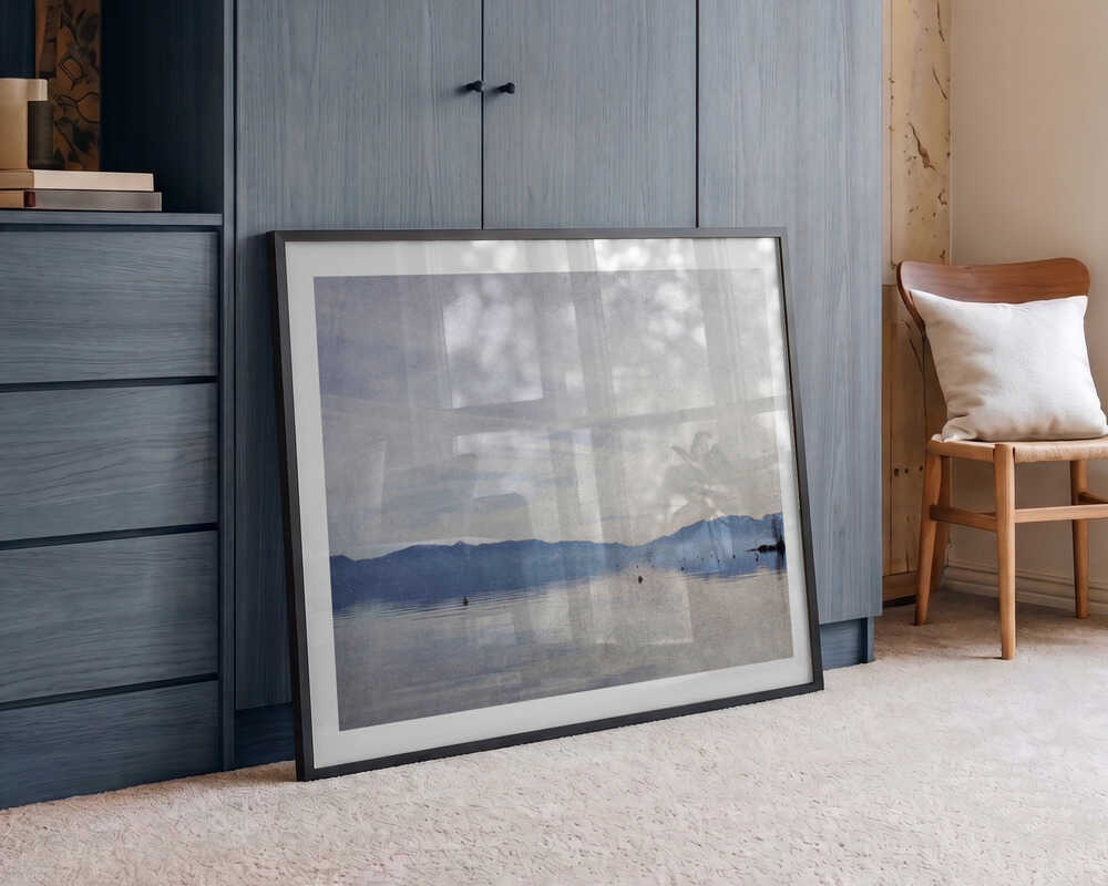 Calm Winter Lake, arte de Gemma Bardot