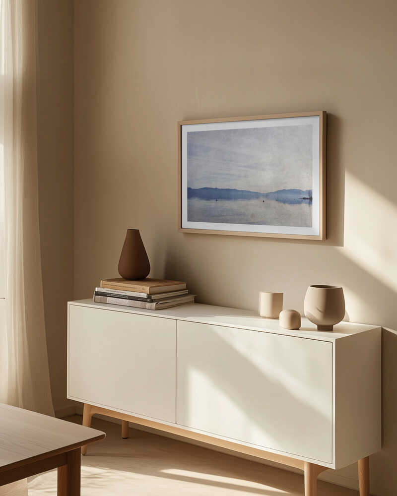 Calm Winter Lake, arte de Gemma Bardot