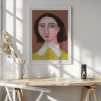 Melancholy Girl Portrait, arte de Sharyn Bursic