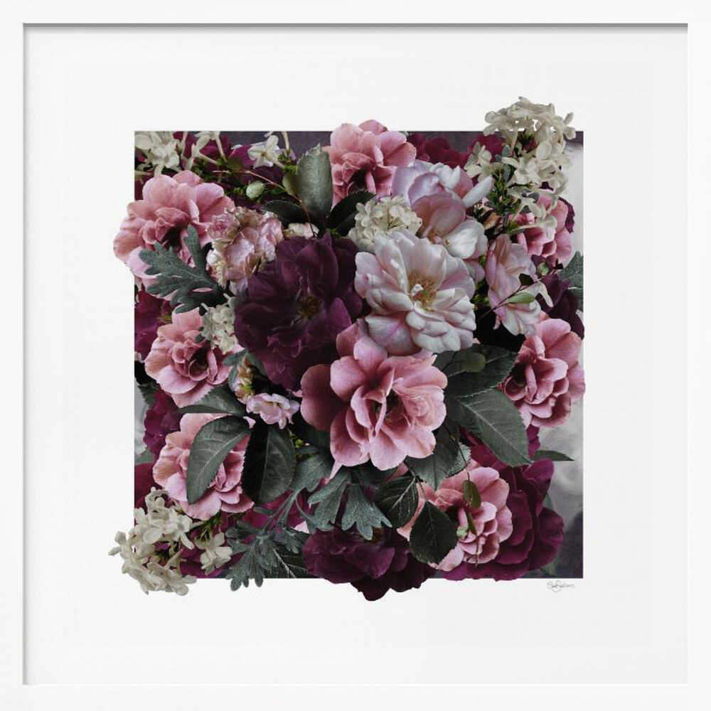 Moody Rose Bouquet, arte de Sue Skellern