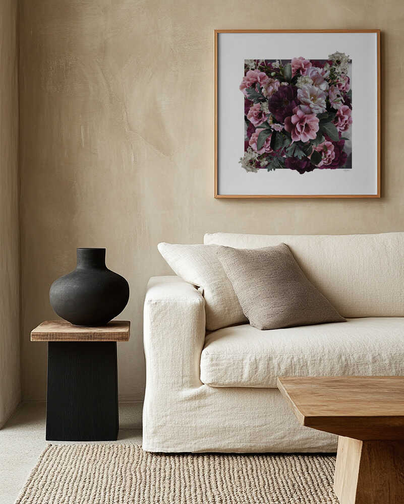 Moody Rose Bouquet, arte de Sue Skellern