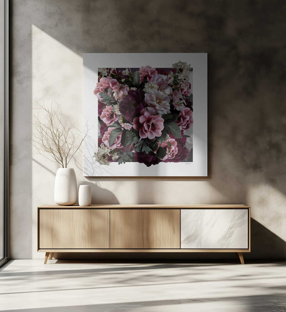 Moody Rose Bouquet, arte de Sue Skellern
