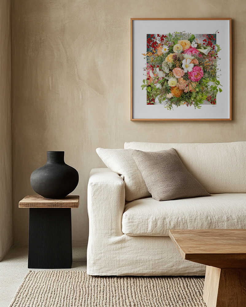 Vibrant Floral Bouquet, arte de Sue Skellern