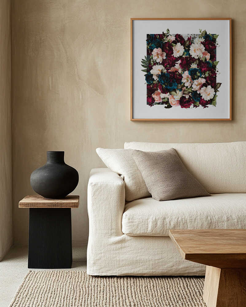 Deep Floral Romance, arte de Sue Skellern