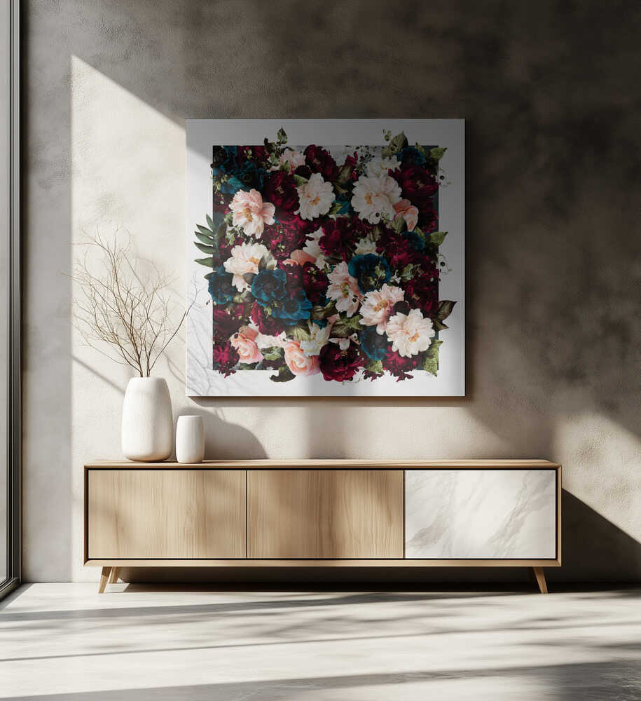 Deep Floral Romance, arte de Sue Skellern