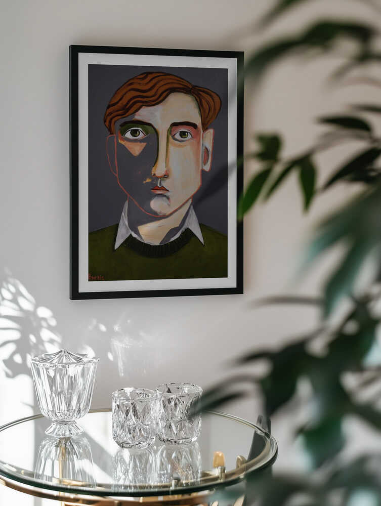 Albert Blending In, arte de Sharyn Bursic