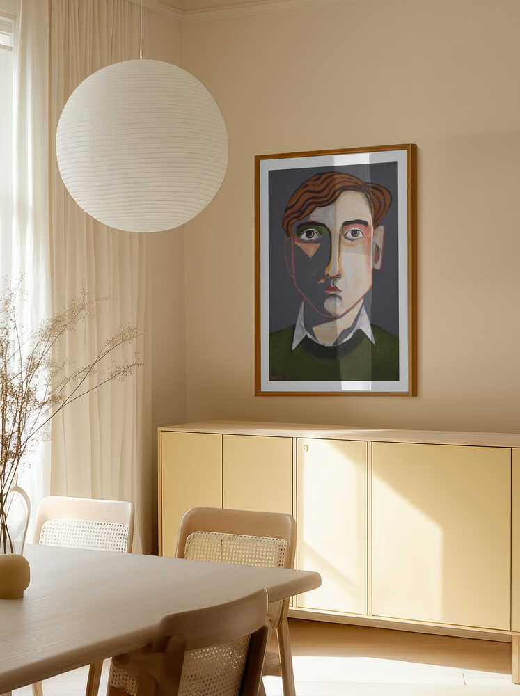 Albert Blending In, arte de Sharyn Bursic