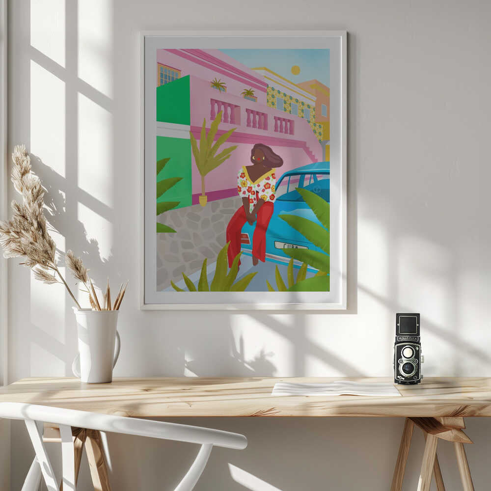 Tropical Woman, arte de Petra Lizde