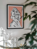 Entwined Faces, arte de Treechild
