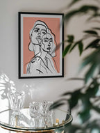 Entwined Faces, arte de Treechild
