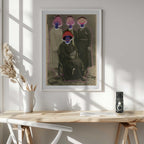 Surreal Mushroom Family, arte de Naomi Vona