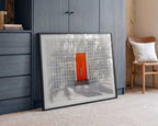 Parker Orange Doors and Breezeblock Wall, arte de Tom Windeknecht
