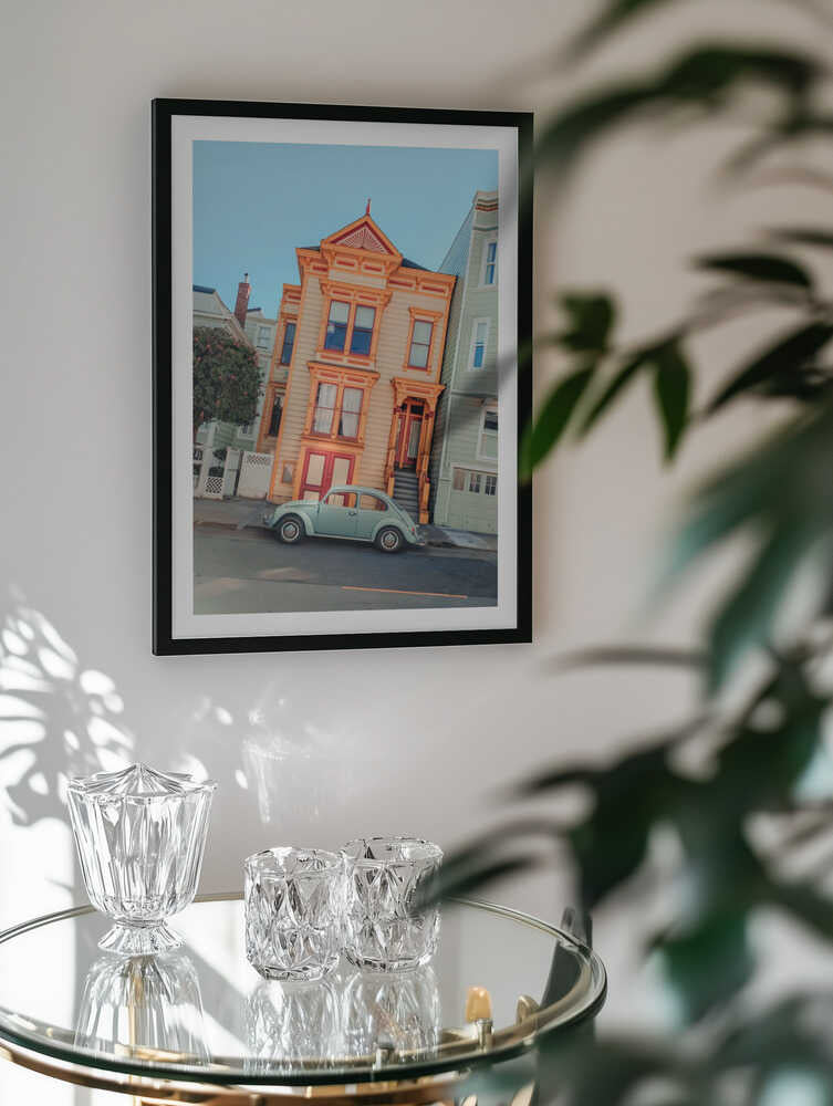 San Francisco Victorian and Bug, arte de Tom Windeknecht