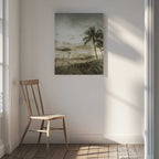 Tropical Sunset Palms, arte de Melanie Viola