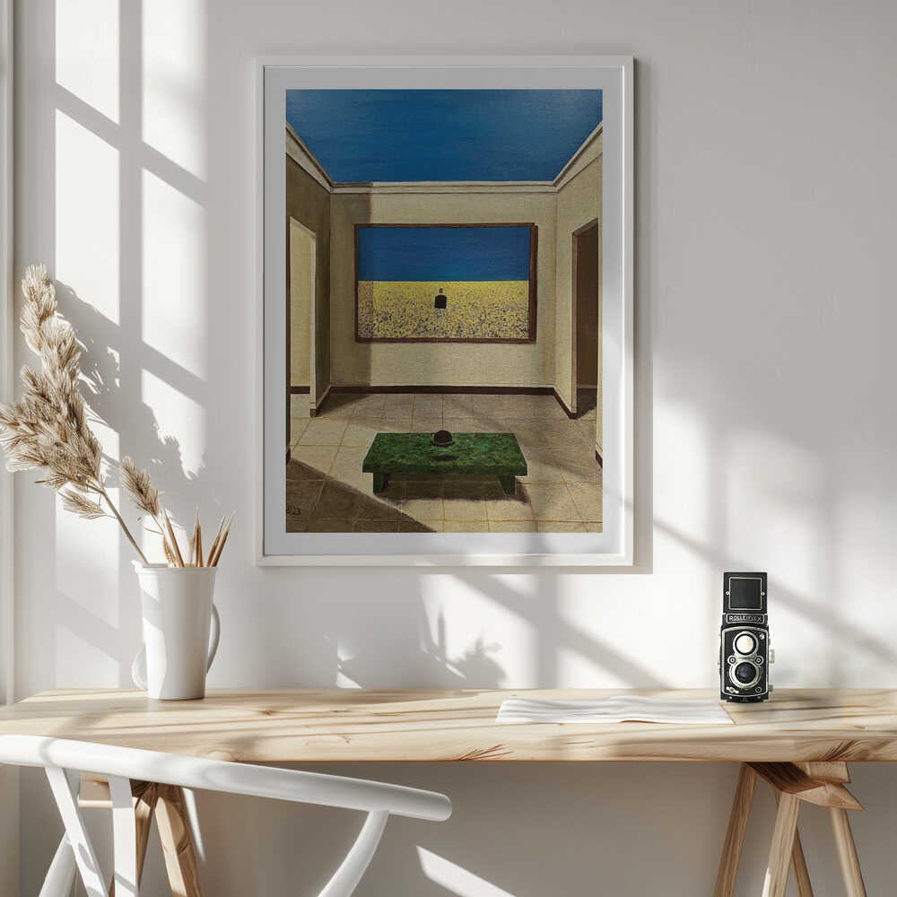 Surreal Room with Painting, arte de Tom Blood
