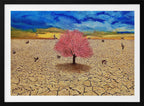 Pink Tree Desert Sky, arte de Tom Blood