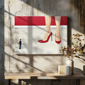 Red Heels and Tiny Love, arte de Tom Blood