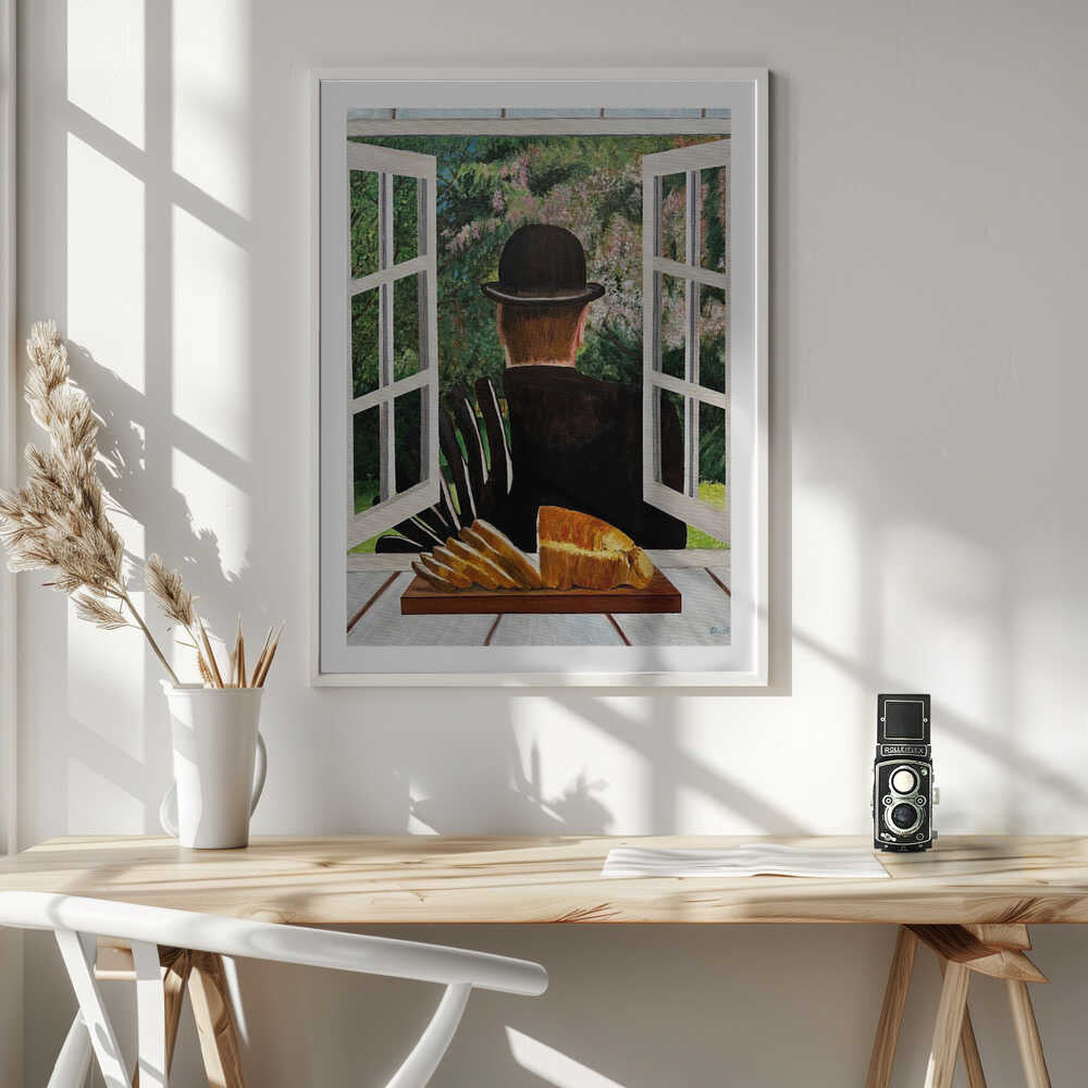 Man At Open Window, arte de Tom Blood