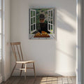 Man At Open Window, arte de Tom Blood