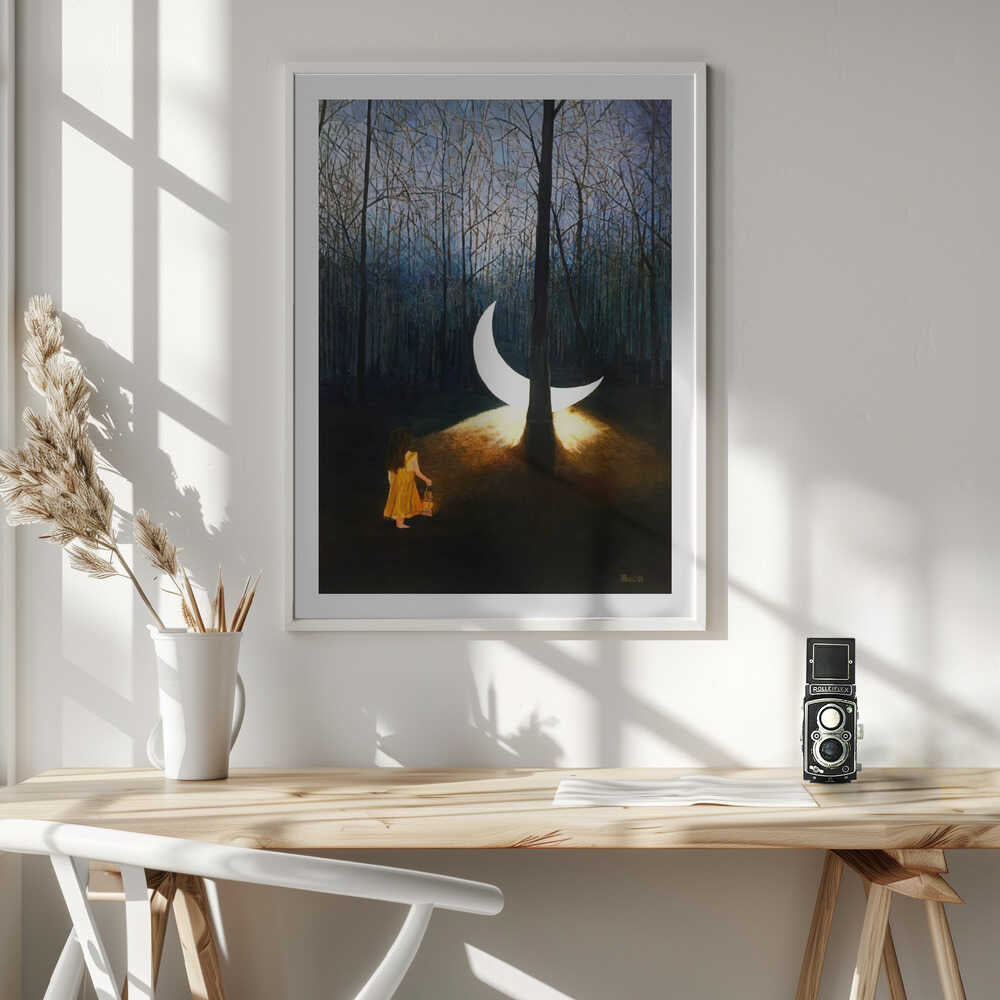 Enchanted Forest Moon, arte de Tom Blood