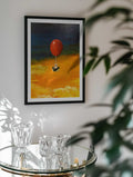 Flying Puppy Balloon, arte de Tom Blood