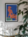 Nude Woman In Hat, arte de Little Dean