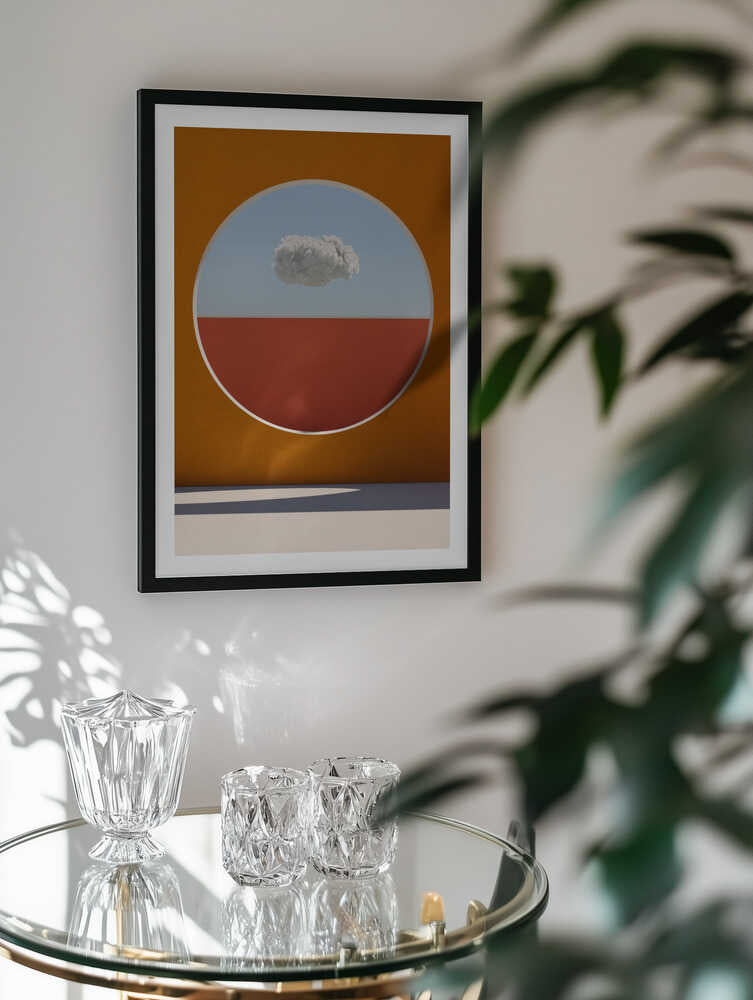 Minimal Cloud Circle, arte de Javier Pardina