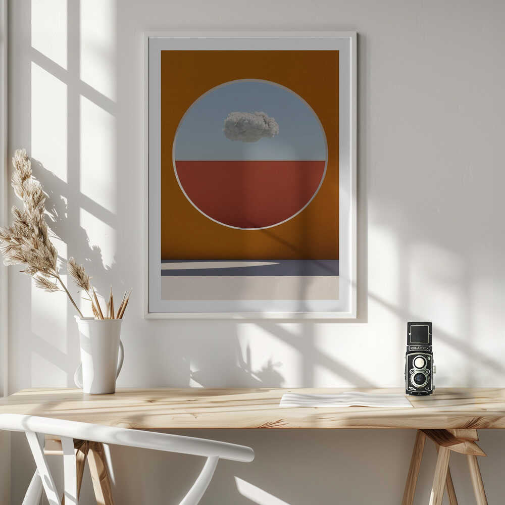 Minimal Cloud Circle, arte de Javier Pardina