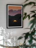 Golden Orb Landscape, arte de Javier Pardina