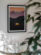 Golden Orb Landscape, arte de Javier Pardina