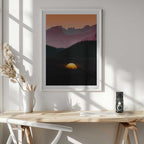 Golden Orb Landscape, arte de Javier Pardina