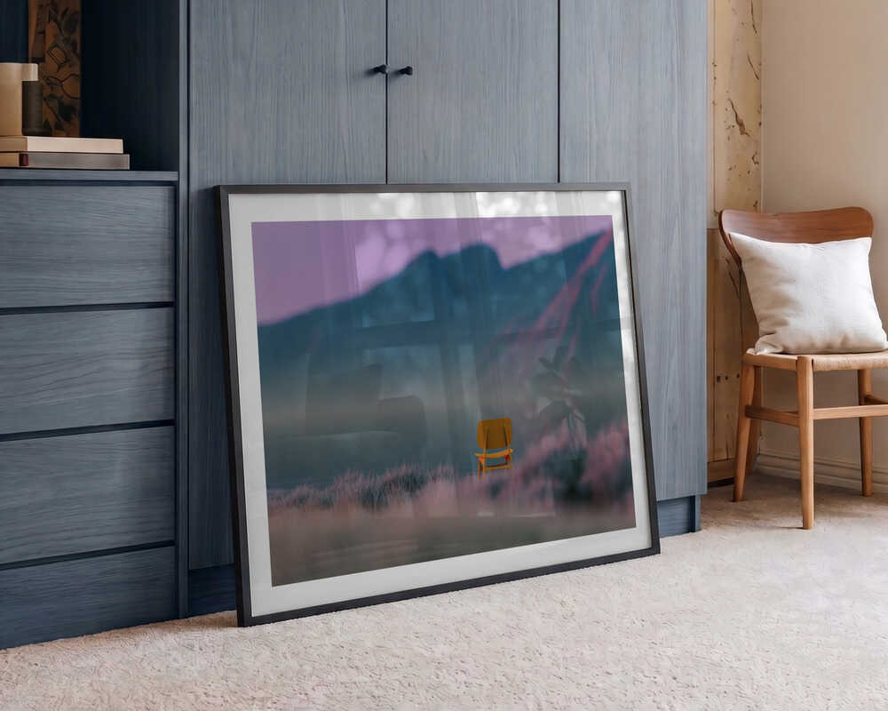Misty Mountain Chair, arte de Javier Pardina