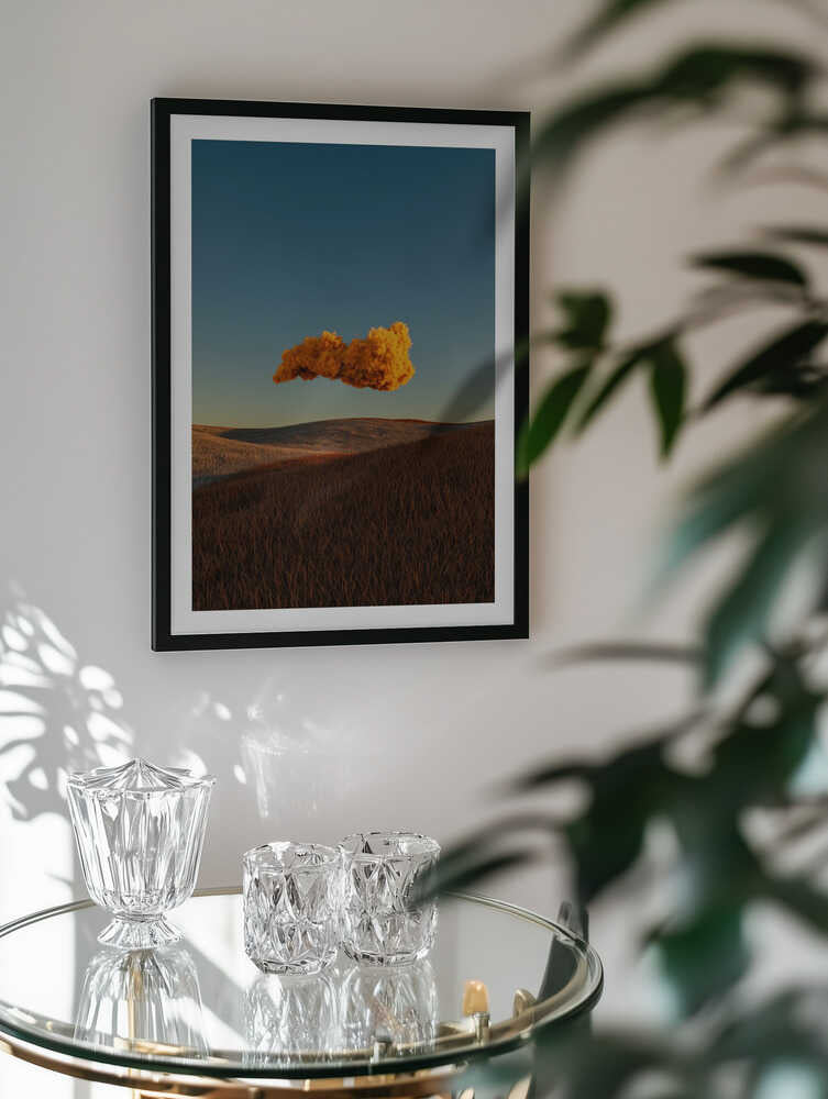 Dreamy Orange Cloud, arte de Javier Pardina