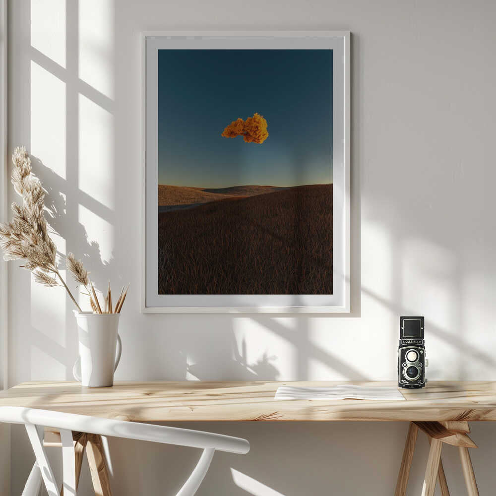 Golden Cloud Over Hills, arte de Javier Pardina