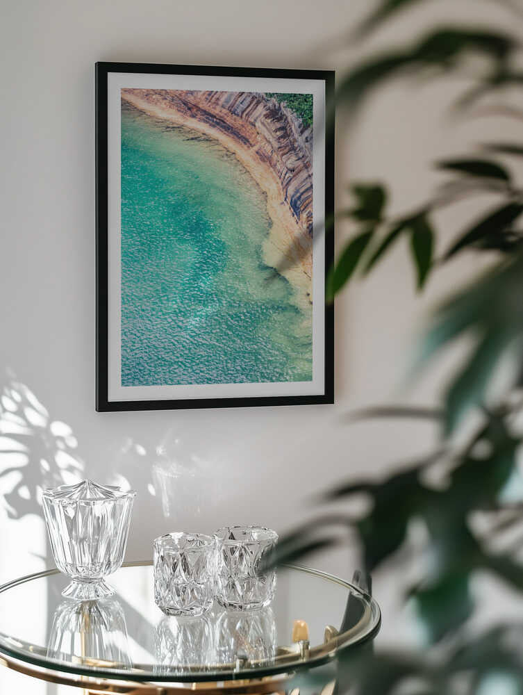 Pristine Turquoise Cove, arte de Courtney Crane