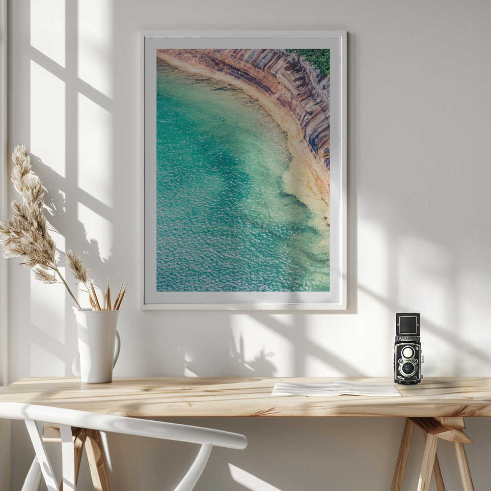 Pristine Turquoise Cove, arte de Courtney Crane