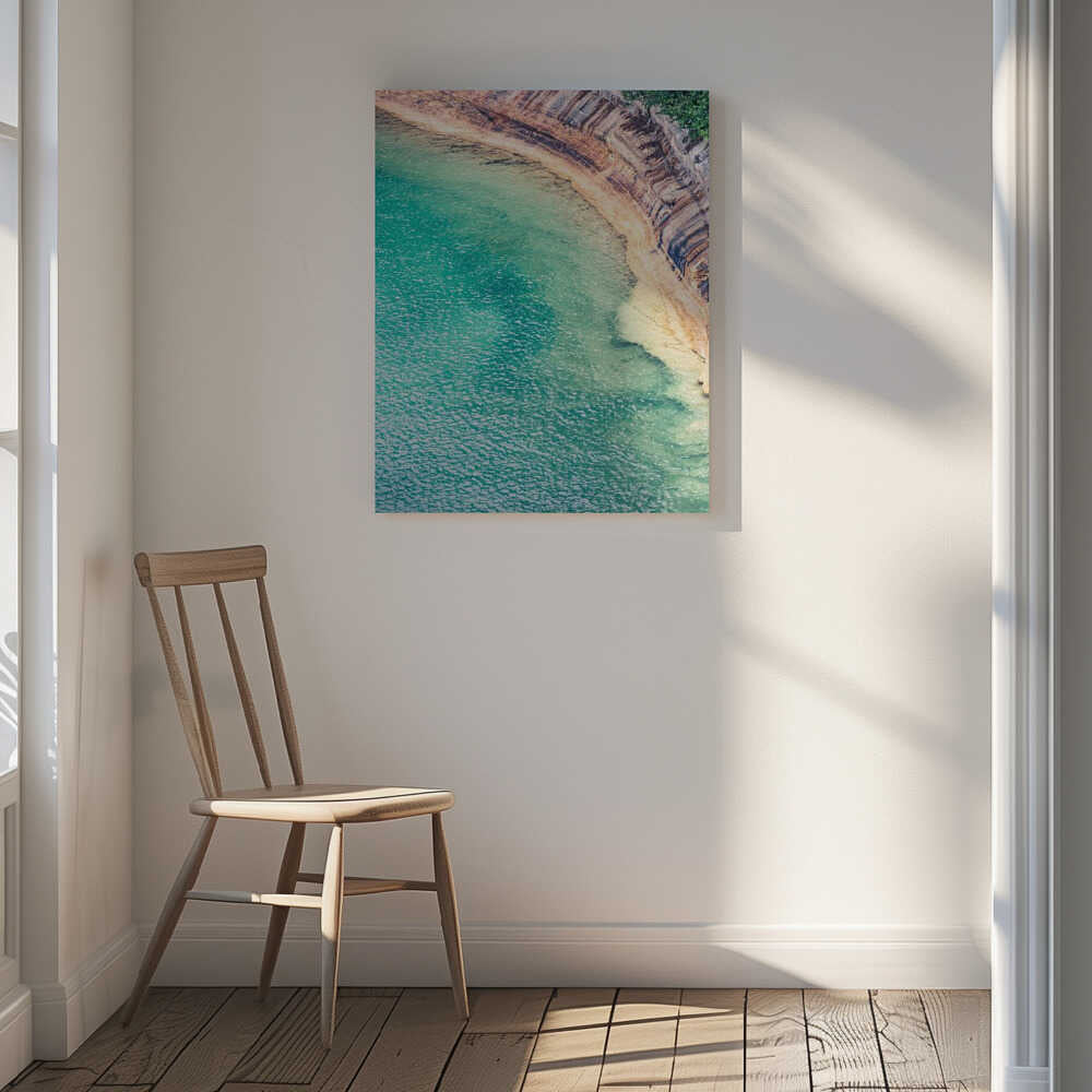 Pristine Turquoise Cove, arte de Courtney Crane