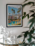 Colorful Desert Oasis, arte de Bethany Young