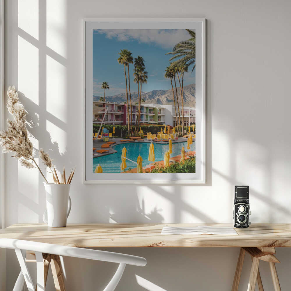 Colorful Desert Oasis, arte de Bethany Young