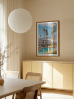Colorful Desert Oasis, arte de Bethany Young