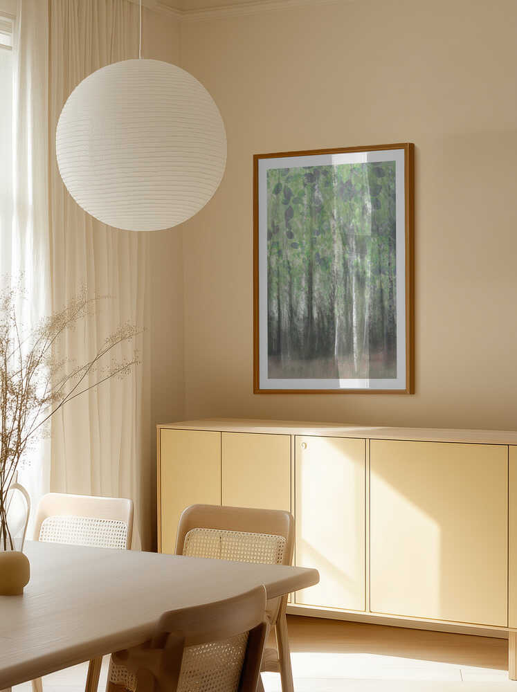 Dreamy Birch Woods, arte de Christina Sillen