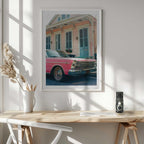 Classic Pink Car House, arte de Bethany Young