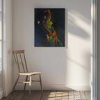 Colorful Abstract Figure, arte de Corné Akkers