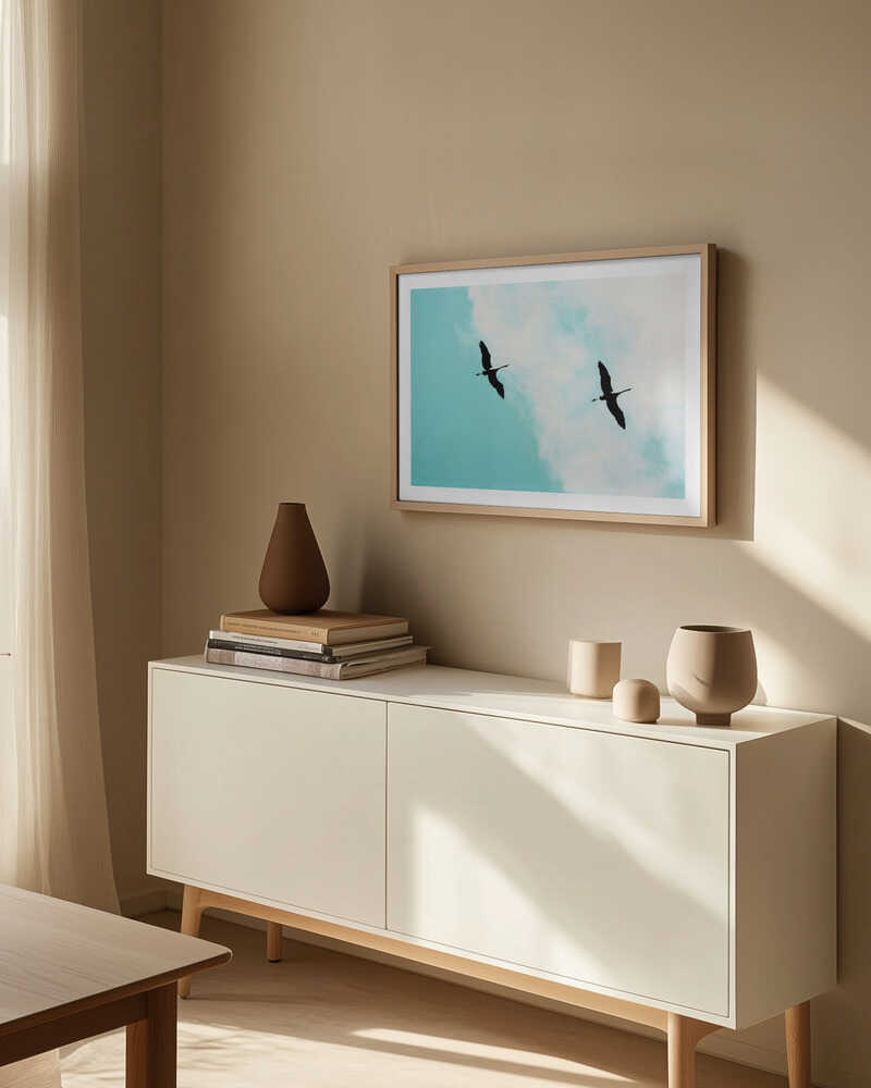Two Birds Soaring, arte de Tal Paz-Fridman