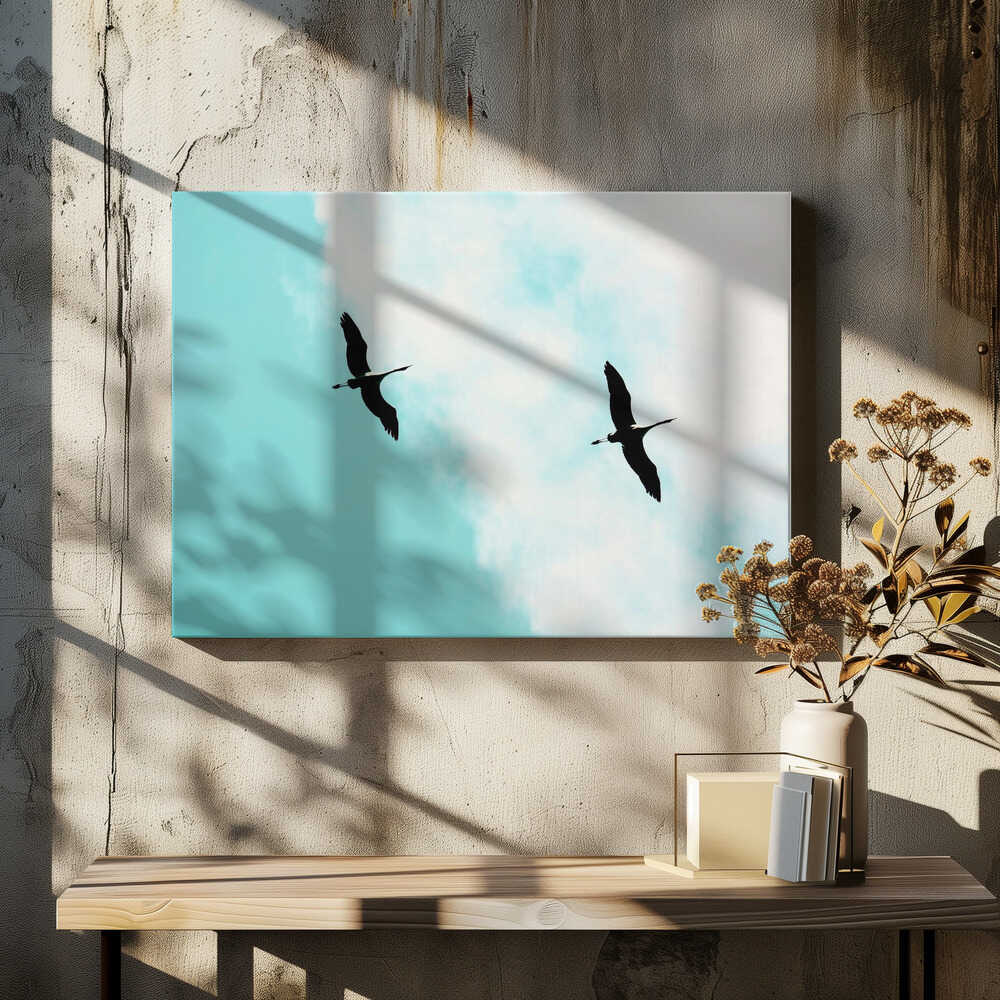 Two Birds Soaring, arte de Tal Paz-Fridman